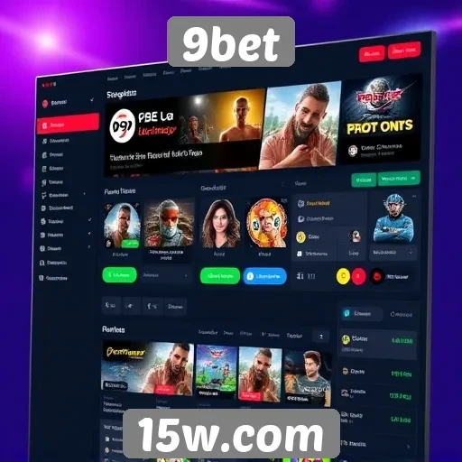 Experiência do usuário no site de jogos 9bet